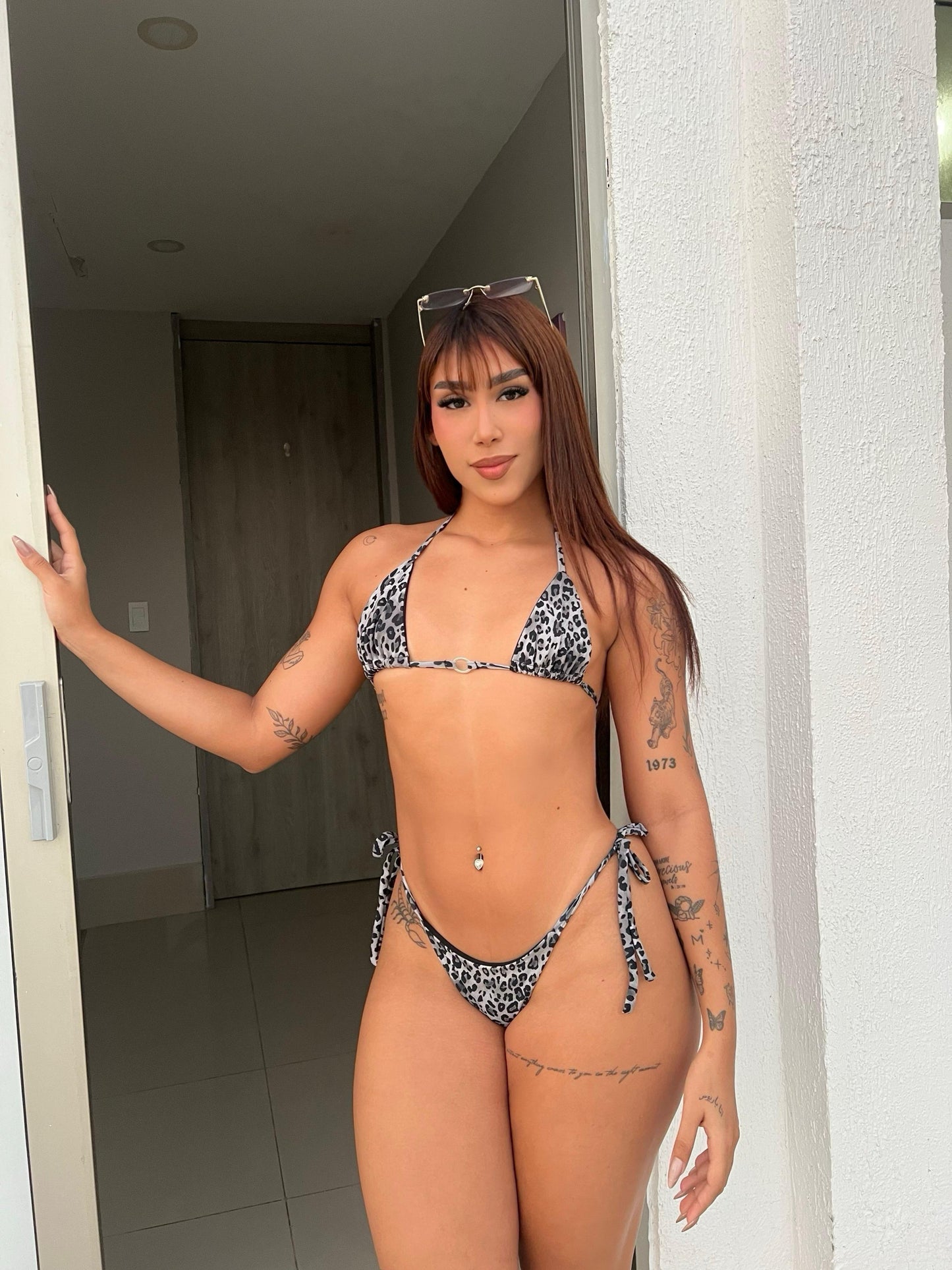 Bikini Jaguar bronceador