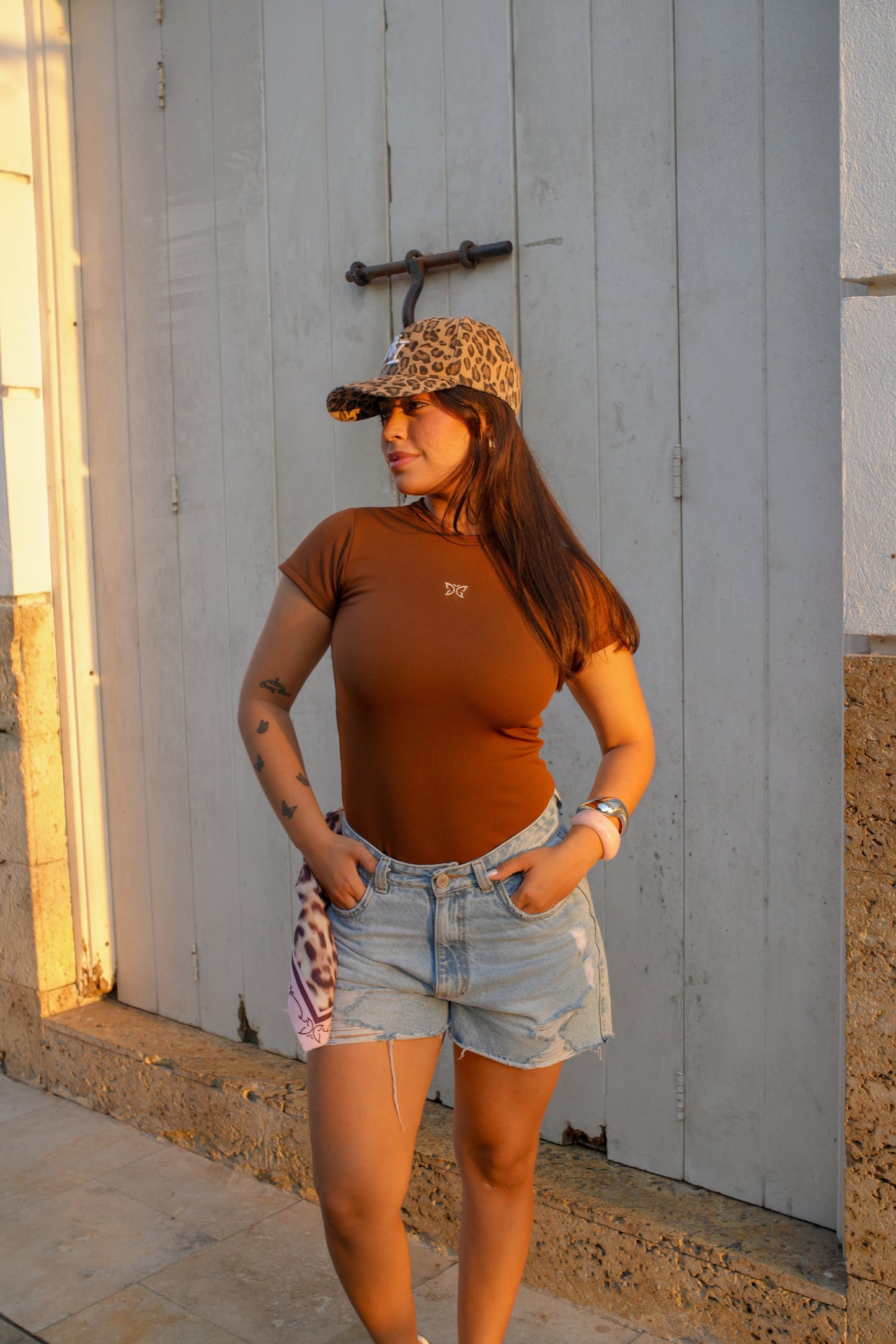 BODY BLOOM COFFEE- manga corta