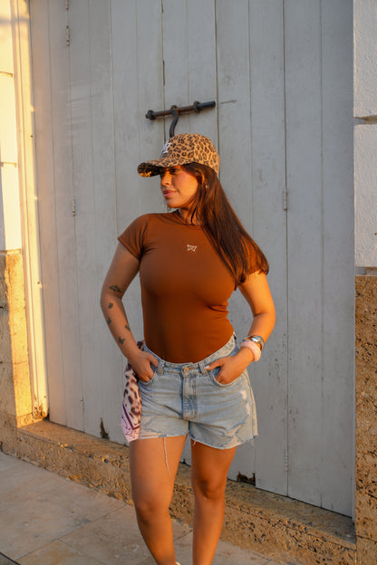 BODY BLOOM COFFEE- manga corta